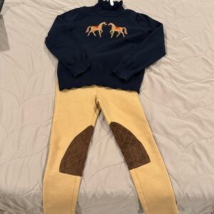 Janie and Jack Riding Outfit